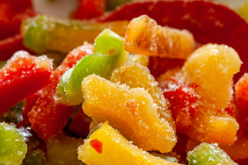 Frozen peppers left out to defrost