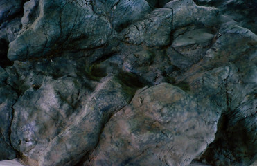 Stones texture and background, Rock texture, Low key.
