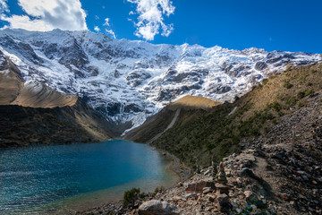 Fototapeta na wymiar Beautiful landscape in the mountains of Peru