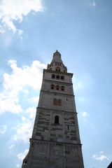 Obraz premium Modena, Emilia Romagna, Italy: bell tower of Duomo