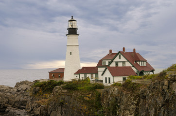 Lighthouse on Cliff