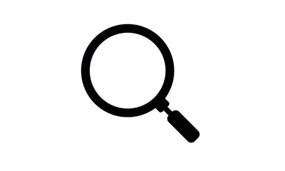 Magnifying glass , Search icon vector illustration
