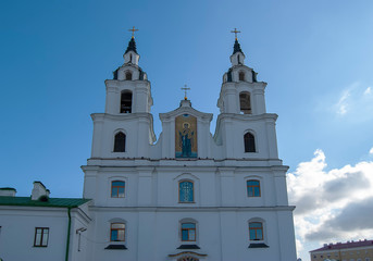 Fototapeta premium The Holy Spirit Cathedral in Minsk, Belarus