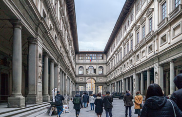 Obraz premium Galleria degli Uffizi Firenze