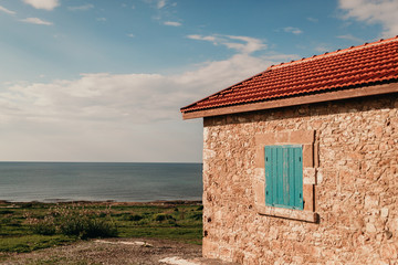 traditional house in the Mediterranean Sea