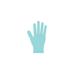 Fototapeta na wymiar gloves logo design template