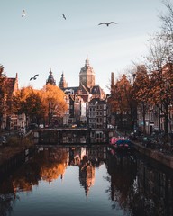 Fototapeta premium AMSTERDAM