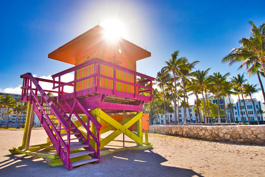 Miami Beach Lifeguard tower
