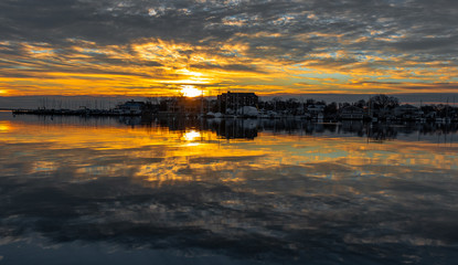 Fototapeta na wymiar Sunrise Annapolis 