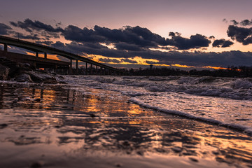 Sunrise at Sandy Point Park Annapolis Maryland 