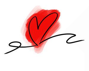 heart red