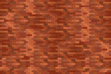Brick wall background vector illustration