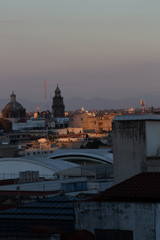 panorama of mexico city 