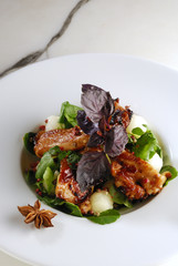 Partridge with spices