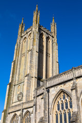Fototapeta na wymiar St. Cuthbert Church in Wells, Somerset