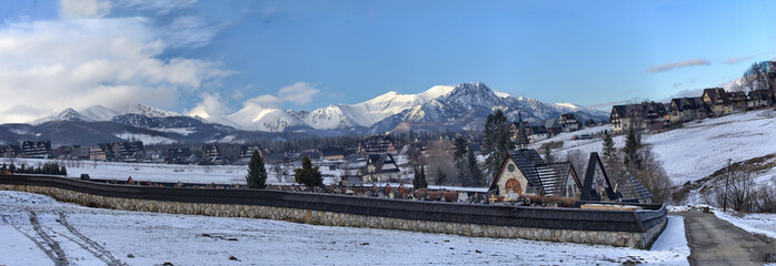 Murzasichle City - View at Tatras and Giewont	