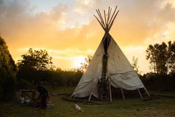 Armando un Tipi © William