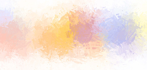 Brushed Painted Abstract Background. Brush stroked painting. Artistic vibrant and colorful wallpaper..