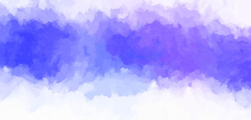 Watercolor painted background. Abstract Illustration wallpaper. Brush stroked painting. 2D Illustration.