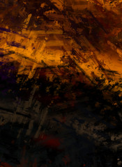 Brushed Painted Abstract Background. Brush stroked painting. Artistic vibrant and colorful wallpaper.