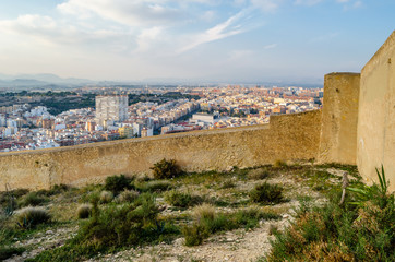 Fototapeta na wymiar Alicante city view, Spain