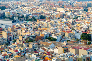 Alicante city view, Spain