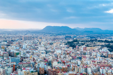 Fototapeta na wymiar Alicante city view, Spain