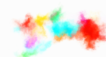 Watercolor painted background. Abstract Illustration wallpaper. Brush stroked painting. 2D Illustration.