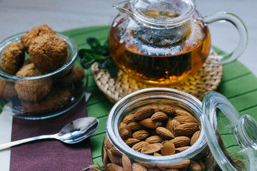 cup of tea and teapot