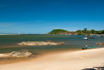 Conchas beach in Itacare, Bahia, Brazil on February 23, 2008