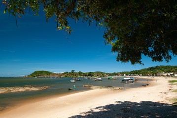 Conchas beach in Itacare, Bahia, Brazil on February 23, 2008