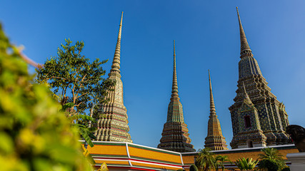 Naklejka premium Landmark in thailand it beautiful art