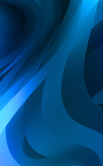 Abstract background with colorful gradient. Vibrant graphic wallpaper with stripes design. Fluid 2D illustration of modern movement.