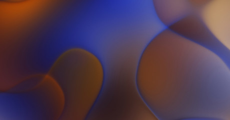 Abstract background. Fractal waves of magic energy and light motion. Colorful wallpaper template of glowing moving light shapes.