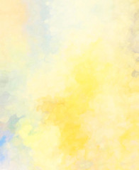 Watercolor painted background. Abstract Illustration wallpaper. Brush stroked painting. 2D Illustration.