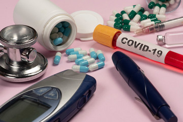 Coronavirus (Covid-19) is the complicating element of Diabetes
