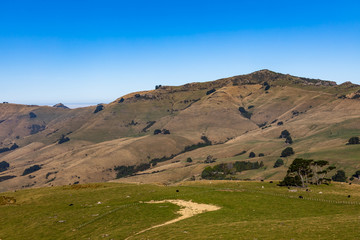 view of hill and sky