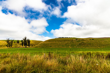 view of hill and sky