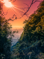 atardecer