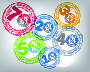 Obraz premium Discount offer stamp 