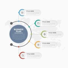 Modern Infographic Element for Business