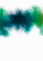 Watercolor painted background. Abstract Illustration wallpaper. Brush stroked painting. 2D Illustration.