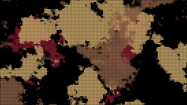 Abstract Background Digital Camoflage With Dots Version B4