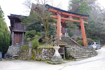 吉野水分神社　Yoshino-Mikumari-Jinjya　（横位置）