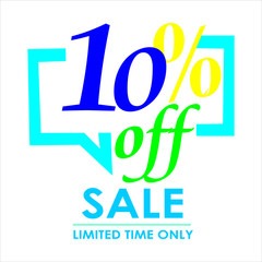 Sale of special offers. Discount with the price is 10%.