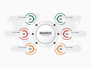 Modern Inforaphic Template Premium Vector