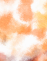 Watercolor painted background. Abstract Illustration wallpaper. Brush stroked painting. 2D Illustration.