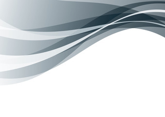 曲線　抽象　背景　グレー