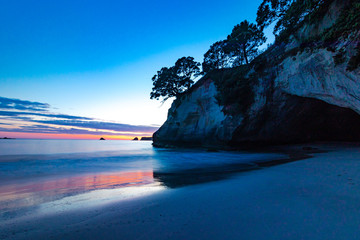 Coromandel cave in new zealand