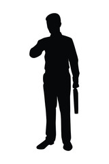 Business man silhouette